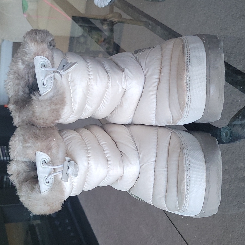 North Face Thermoball Puffer Ankle Booties Sz 7 - Picture 3 of 10